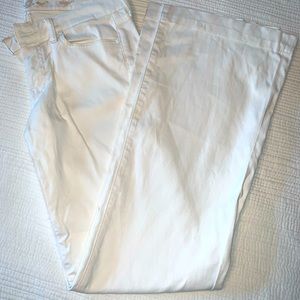 7 For All Mankind Dojo Jeans, White Size 30